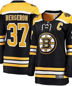 Patrice Bergeron Boston Bruins Fanatics Branded Womens Home Captain Premier Breakaway Player Jersey - Black Nhl - Robokeg