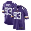 Patrick Jones Ii Minnesota Vikings Game Player Jersey - Purple Nfl - Robokeg