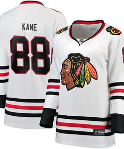 Patrick Kane Chicago Blackhawks Fanatics Branded Womens Breakaway Player Jersey - White Nhl - Robokeg