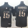 Patrick Mahomes Ii #15 Kansas City Chiefs 2020 Nfl Black Statue Of Liberty Jersey Jersey - Robokeg