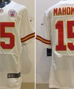 Patrick Mahomes Ii #15 Kansas City Chiefs 2020 Nfl White Jersey Jersey - Robokeg