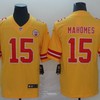 Patrick Mahomes Ii #15 Kansas City Chiefs 2020 Nfl Yellow Jersey Jersey - Robokeg
