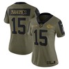 Patrick Mahomes Kansas City Chiefs Womens 2021 Salute To Service Limited Player Jersey - Olive Nfl - Robokeg