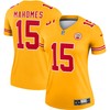 Patrick Mahomes Kansas City Chiefs Womens Inverted Legend Jersey - Gold Nfl - Robokeg