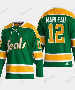 Patrick Marleau 12 San Jose Sharks Green Reverse Retro 2.0 Jersey 2022-23 - Robokeg
