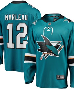 Patrick Marleau San Jose Sharks Fanatics Branded Replica Player Jersey - Teal Nhl - Robokeg