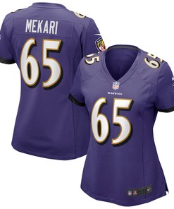 Patrick Mekari Baltimore Ravens Womens Game Jersey - Purple Nfl - Robokeg