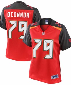 Patrick Oconnor Tampa Bay Buccaneers Nfl Pro Line Womens Player Jersey - Red - Robokeg