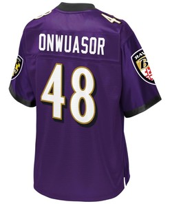 Patrick Onwuasor Baltimore Ravens Nfl Pro Line Team Color Player Jersey - Purple - Robokeg