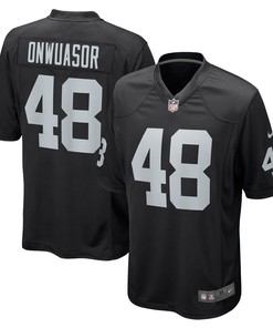 Patrick Onwuasor Las Vegas Raiders Game Jersey - Black Nfl - Robokeg