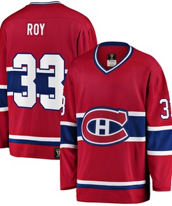 Patrick Roy Montreal Canadiens Fanatics Branded Premier Breakaway Retired Player Jersey - Red Nhl - Robokeg
