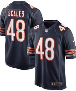 Patrick Scales Chicago Bears Game Jersey - Navy Nfl - Robokeg