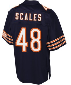 Patrick Scales Chicago Bears Nfl Pro Line Youth Player Jersey - Navy - Robokeg