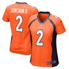 Patrick Surtain Ii Denver Broncos Womens Game Jersey - Orange Nfl - Robokeg