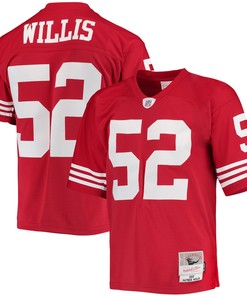 Patrick Willis San Francisco 49ers Mitchell & Ness 2007 Legacy Replica Jersey - Scarlet Nfl - Robokeg