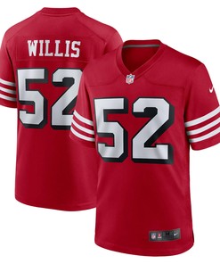 Patrick Willis San Francisco 49ers Retired Alternate Game Jersey Scarlet Nfl - Robokeg
