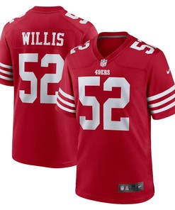 Patrick Willis San Francisco 49ers Retired Player Game Jersey - Scarlet Nfl - Robokeg