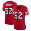 Patrick Willis San Francisco 49ers Womens Alternate Game Jersey - Scarlet Nfl - Robokeg