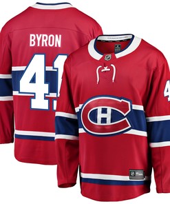 Paul Byron Montreal Canadiens Fanatics Branded Breakaway Player Jersey - Red Nhl - Robokeg