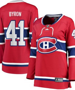 Paul Byron Montreal Canadiens Fanatics Branded Womens Home Breakaway Player Jersey - Red Nhl - Robokeg