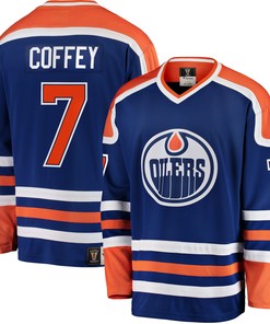Paul Coffey Edmonton Oilers Fanatics Branded Premier Breakaway Retired Player Jersey - Blue Nhl - Robokeg