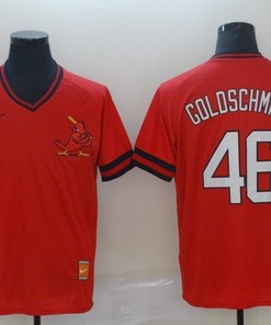 Paul Goldschmidt #46 St Louis Cardinals 2020 Mlb Red Jersey - Robokeg