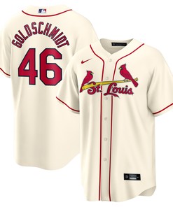 Paul Goldschmidt St. Louis Cardinals Alternate Replica Player Name Jersey - Cream Mlb - Robokeg