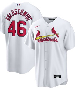 Paul Goldschmidt St Louis Cardinals Home Replica Player Name Jersey White Mlb - Robokeg