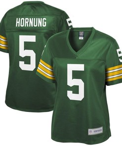 Paul Hornung Green Bay Packers Nfl Pro Line Womens Retired Player Jersey - Green - Robokeg