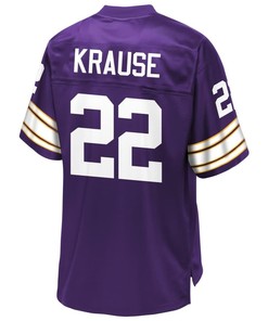 Paul Krause Minnesota Vikings Nfl Pro Line Retired Player Jersey - Purple - Robokeg