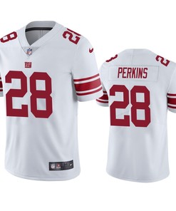 Paul Perkins New York Giants White Vapor Limited Jersey - Robokeg