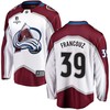 Pavel Francouz 39 Colorado Avalanche Stanley Cup 2023 Playoffs Patch Away Breakaway Men Jersey - White - Robokeg