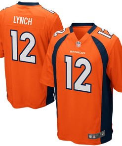Paxton Lynch Denver Broncos Nike Game Jersey - Orange - Robokeg