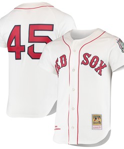 Pedro Martinez Boston Red Sox Mitchell & Ness 1999 Cooperstown Collection Home Authentic Jersey - White Mlb - Robokeg