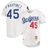 Pedro Martinez Los Angeles Dodgers Mitchell & Ness 1993 Cooperstown Collection Home Authentic Jersey - White Mlb - Robokeg