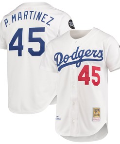 Pedro Martinez Los Angeles Dodgers Mitchell & Ness 1993 Cooperstown Collection Home Authentic Jersey - White Mlb - Robokeg