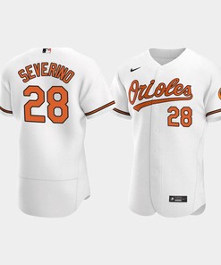 Pedro Severino 28 Baltimore Orioles White Home Jersey - Robokeg