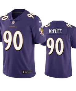 Pernell Mcphee Baltimore Ravens Purple Vapor Limited Jersey - Robokeg
