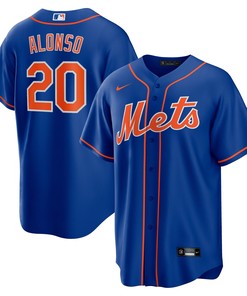 Pete Alonso New York Mets Alternate Replica Player Name Jersey - Royal Mlb - Robokeg