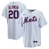 Pete Alonso New York Mets Home Replica Player Name Jersey White Mlb - Robokeg