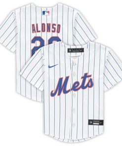 Pete Alonso New York Mets Preschool Home Replica Player Jersey - White Mlb - Robokeg