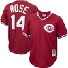 Pete Rose Cincinnati Reds Mitchell & Ness Cooperstown Collection Mesh Batting Practice Jersey - Red Mlb - Robokeg