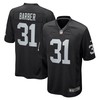 Peyton Barber Las Vegas Raiders Game Jersey - Black Nfl - Robokeg