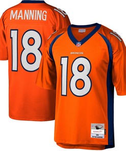 Peyton Manning Denver Broncos Mitchell & Ness Big & Tall 2015 Retired Player Replica Jersey - Orange Nfl - Robokeg