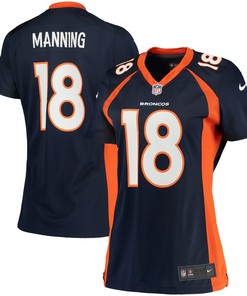 Peyton Manning Denver Broncos Nike Womens Game Jersey - Navy Blue - Robokeg