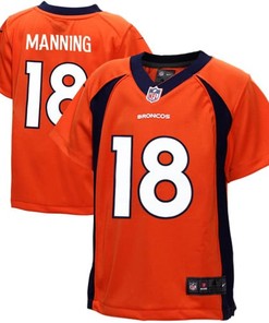 Peyton Manning Denver Broncos Toddler Game Jersey - Orange Nfl - Robokeg