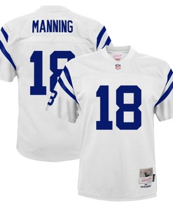 Peyton Manning Indianapolis Colts Mitchell & Ness 2006 Retired Player Legacy Jersey - White Nfl - Robokeg