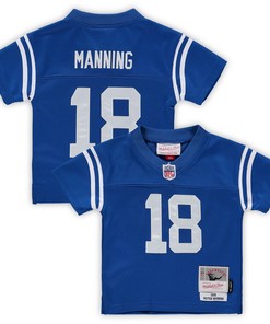 Peyton Manning Indianapolis Colts Mitchell & Ness Infant 1998 Retired Legacy Jersey - Royal Nfl - Robokeg
