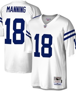 Peyton Manning Indianapolis Colts Mitchell & Ness Legacy Replica Jersey - White Nfl - Robokeg
