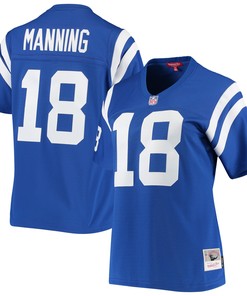 Peyton Manning Indianapolis Colts Mitchell & Ness Womens 1998 Legacy Replica Jersey - Royal Nfl - Robokeg